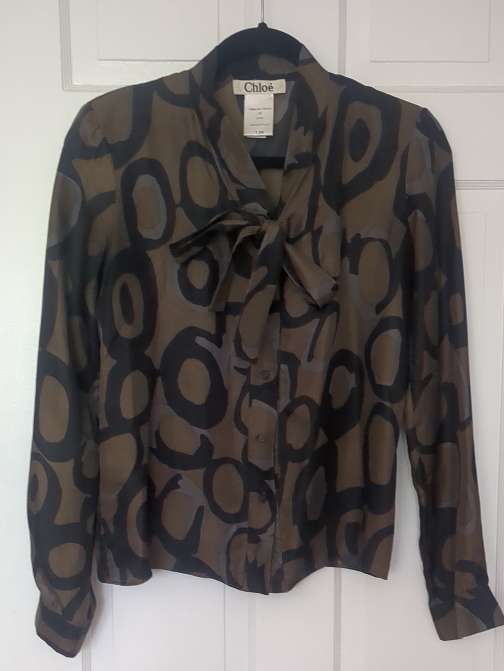 Vintage Chloe Silk Blouse